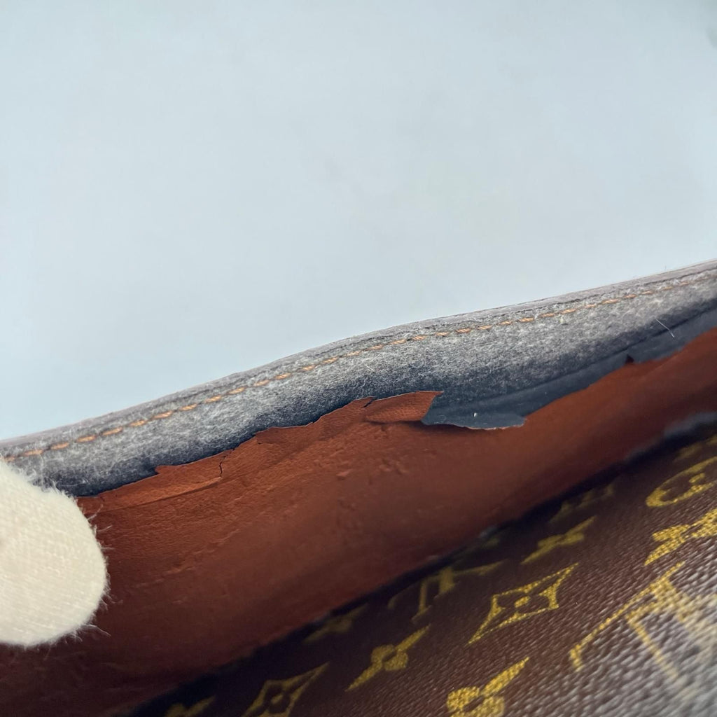 Louis Vuitton Monogram Pochette Homme Second Bag Brown — view 8