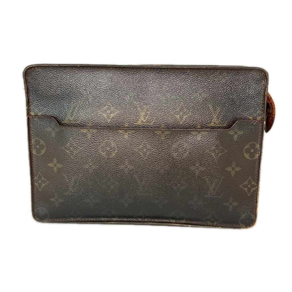 Louis Vuitton Monogram Pochette Homme Second Bag Brown