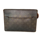 Louis Vuitton Monogram Pochette Homme Second Bag Brown