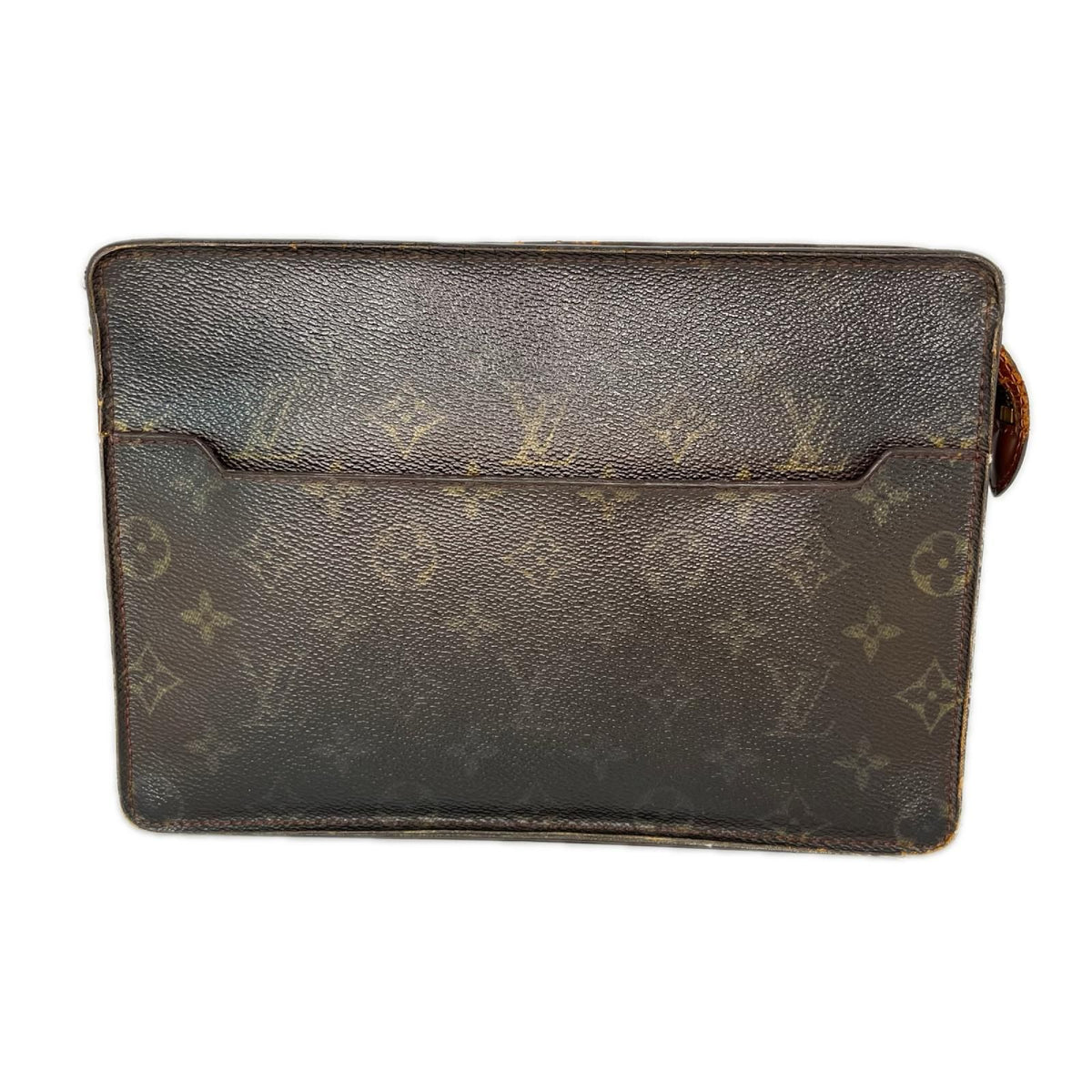 Louis Vuitton Monogram Pochette Homme Second Bag Brown