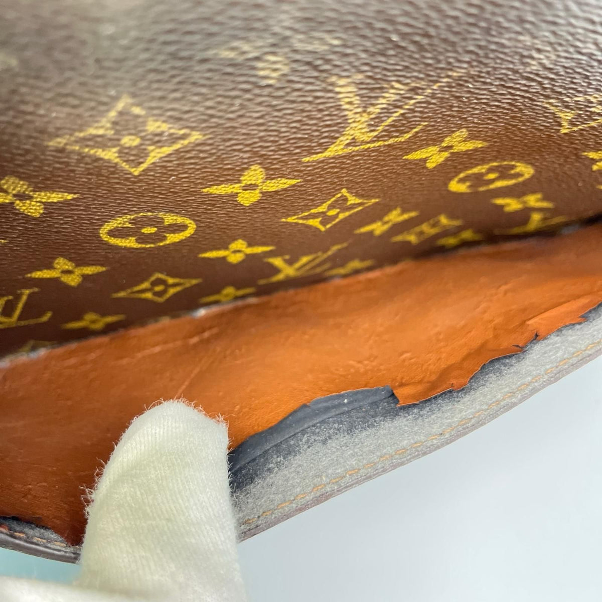 Louis Vuitton Monogram Pochette Homme Second Bag Brown — view 7