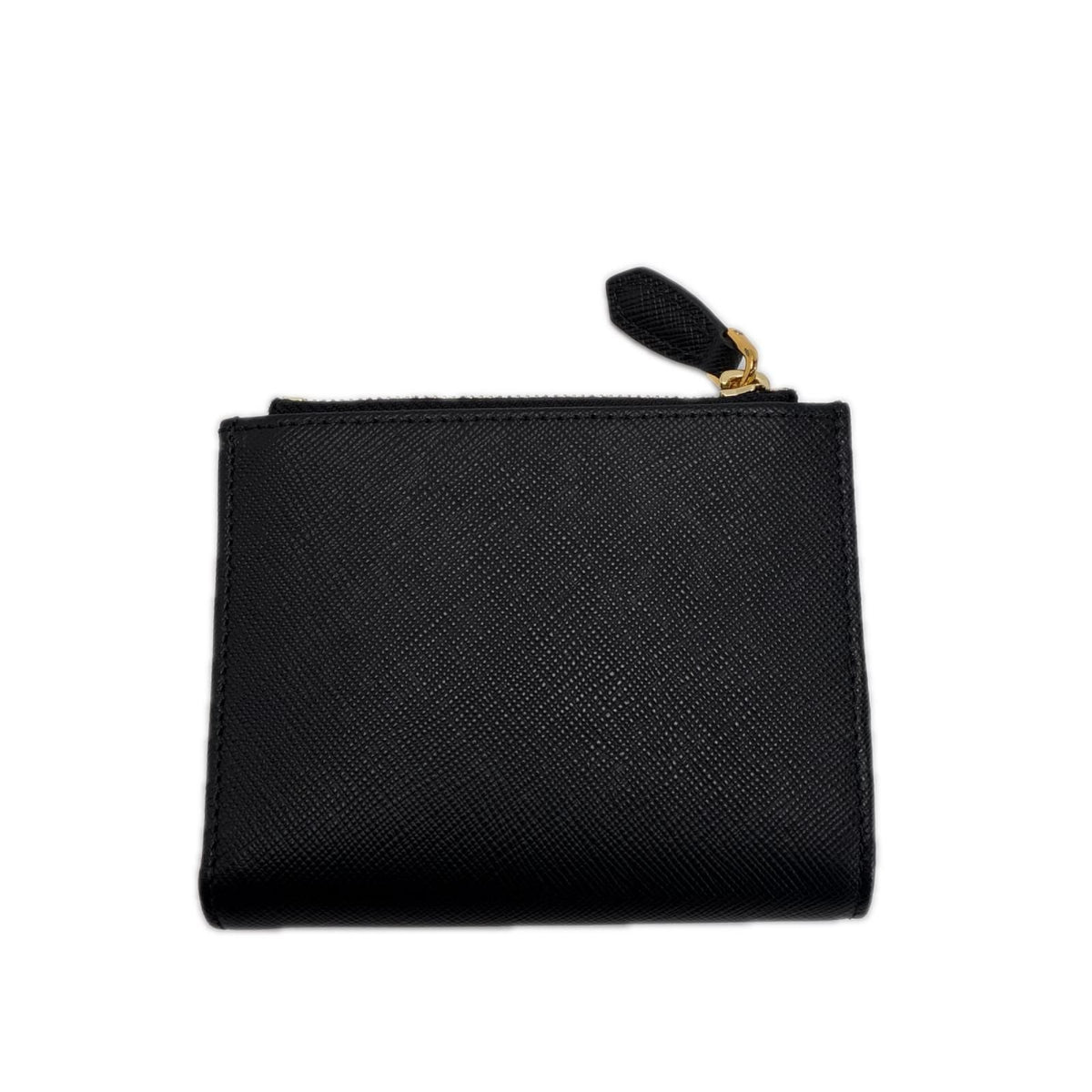 Prada Factory Number 75 Black Bifold Wallet Card — view 2