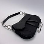 Dior Saddle Bag Black Card — view 3