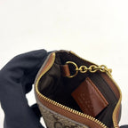 Gucci Guccissima Coin Purse Leather Canvas Brown Wallet Gold — view 7