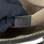 Gucci Micro Guccissima Shoulder Bag Leather Black Gold — view 4