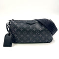 Louis Vuitton Pochette Accessoires XL Enabled Canvas Black Shoulder Bag