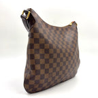 Louis Vuitton Bloomsbury PM Damier Ebene Leather Brown Shoulder Bag Gold — view 2