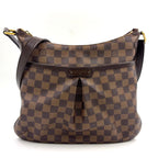 Louis Vuitton Bloomsbury PM Damier Ebene Leather Brown Shoulder Bag Gold