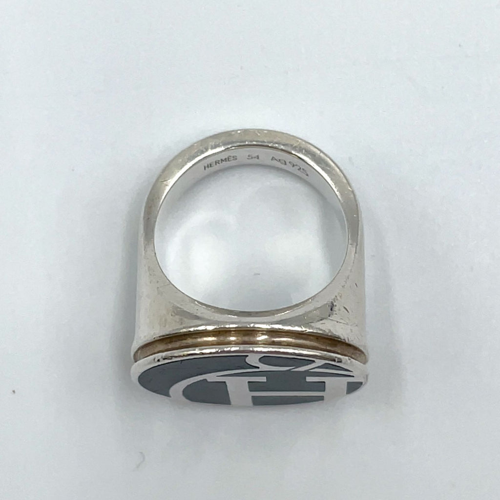 Hermes Eclipse Ruban Ring Silver — view 4
