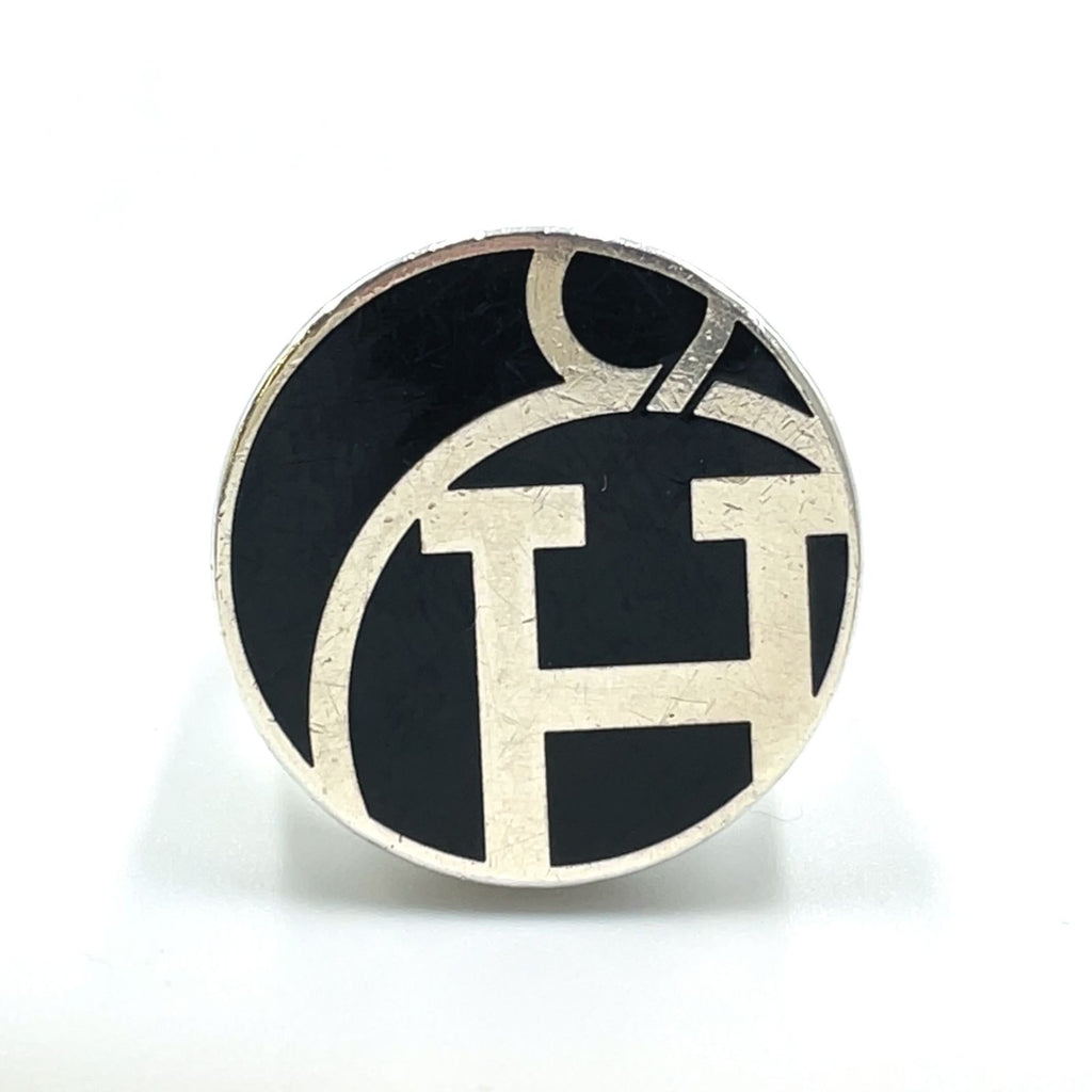 Hermes Eclipse Ruban Ring Silver