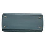 Fendi Handbag Dot Com Light Blue Leather — view 5