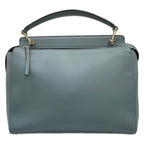 Fendi Handbag Dot Com Light Blue Leather — view 3