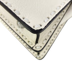 Fendi Handbag Peekaboo ISeeU Petit Selleria White Leather — view 7