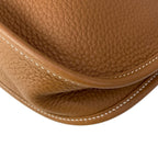 Hermes Shoulder Bag Evelyne 3 III PM Gold Silver — view 7