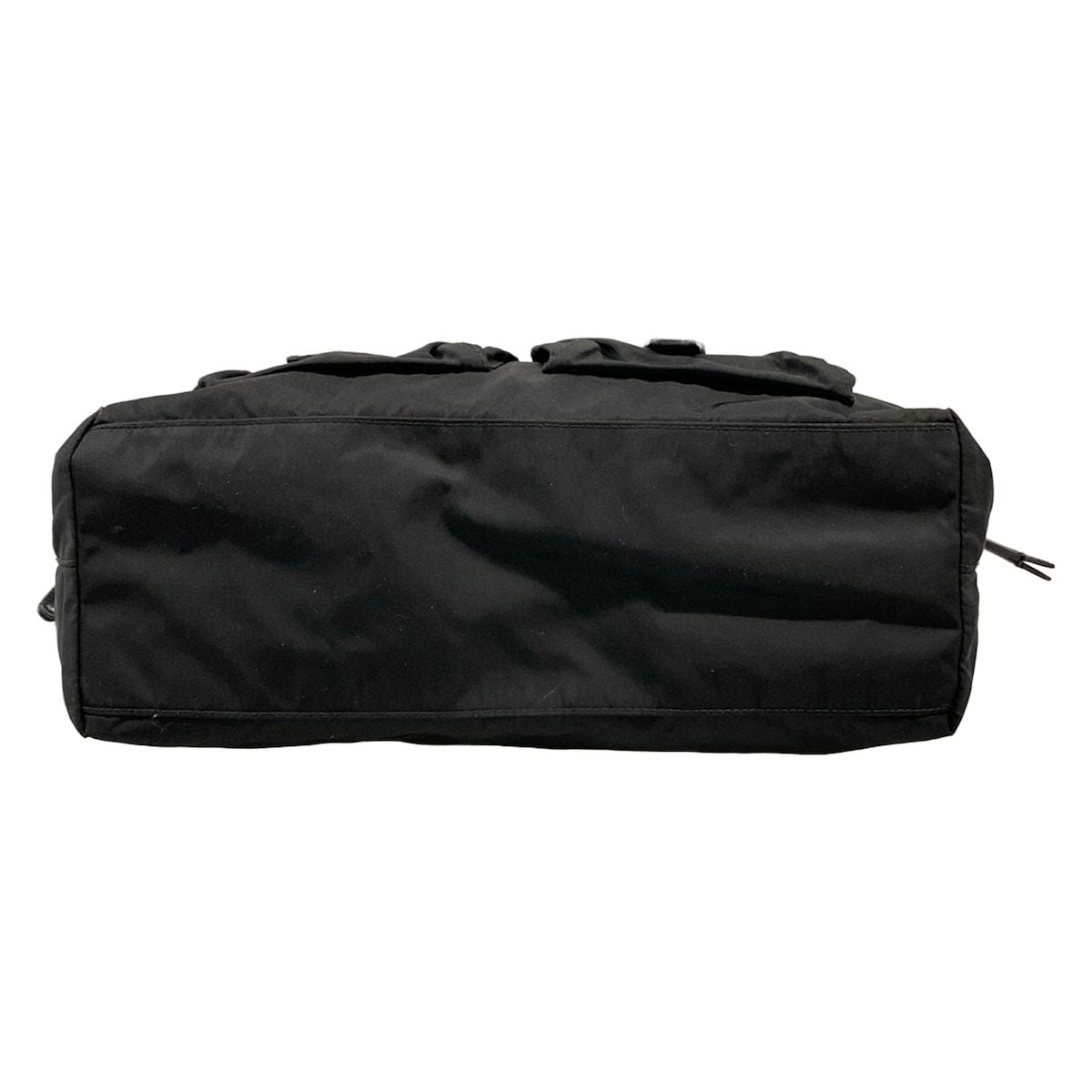 Prada Tote Bag Black Leather — view 5