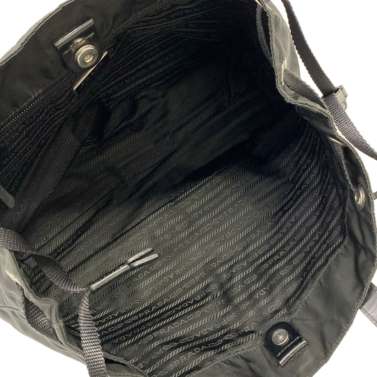 Prada Tote Bag Black Leather — view 7