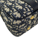 Dior D-vibe Bowling Bag Medium Light Gray Navy — view 6