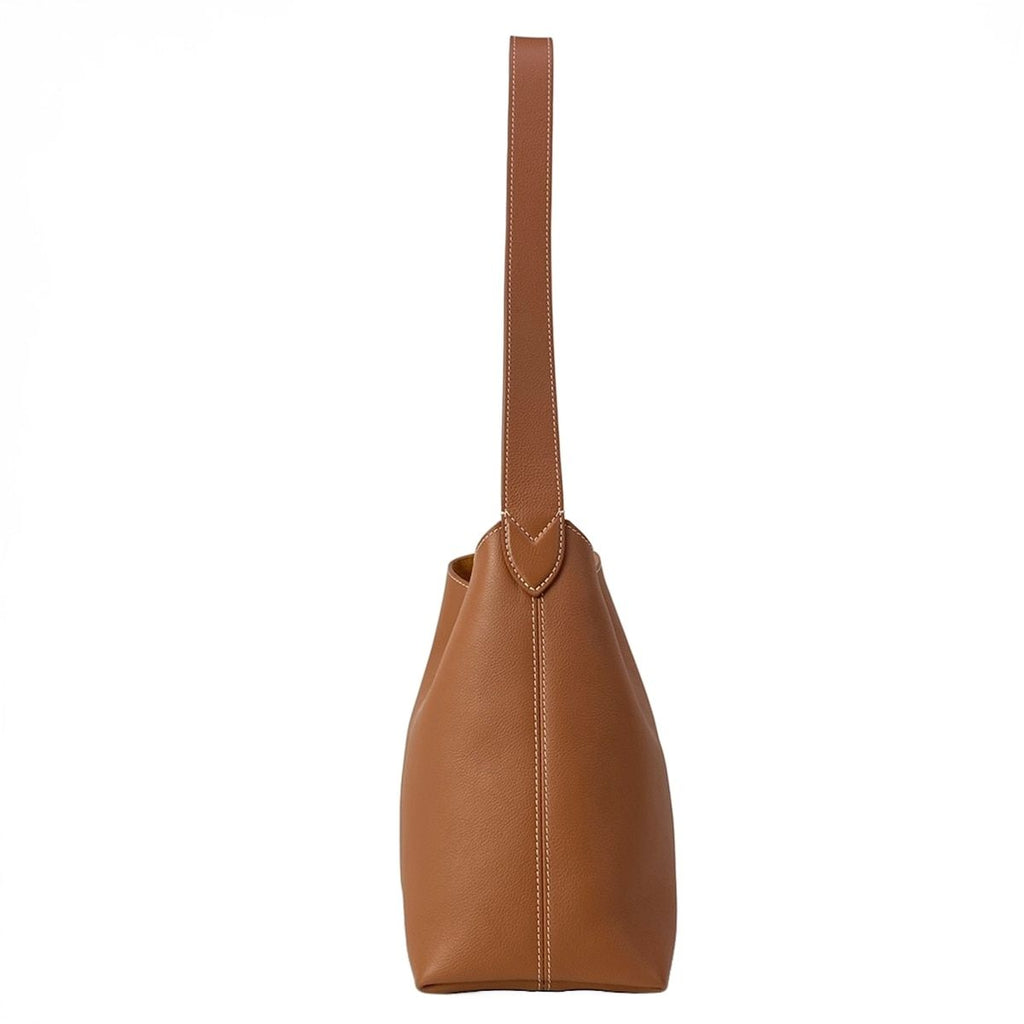 Louis Vuitton Shoulder Bag Lowkey Hobo PM Cognac Leather Cowhide — view 4