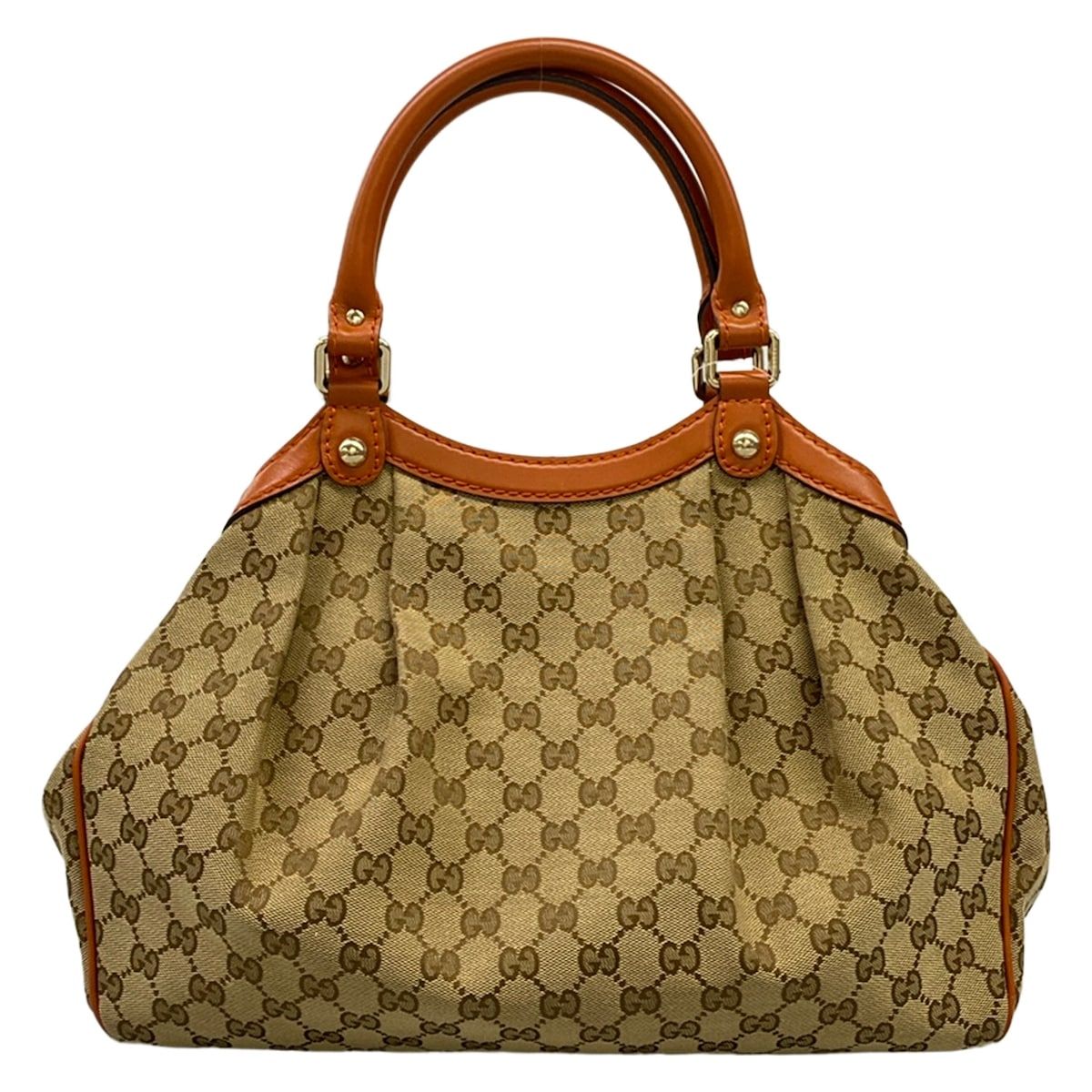 Gucci Tote Bag Sukey Beige Brown Light Leather — view 3