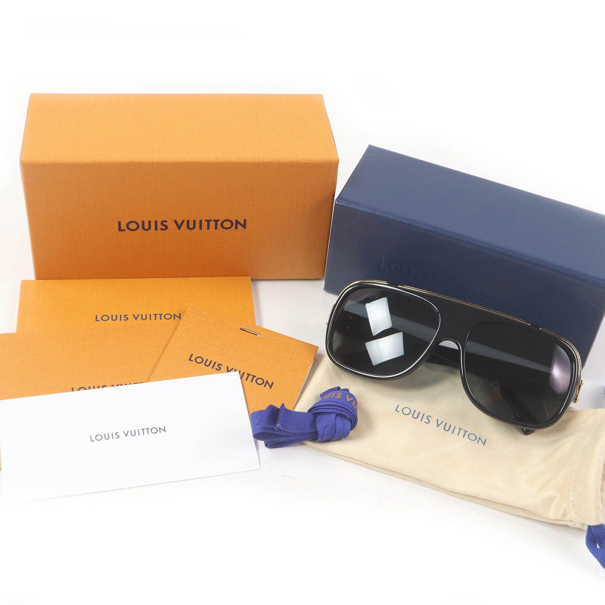 Louis Vuitton Sunglasses 1.0 Millionaire Noir 63 Eyewear — view 2