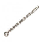 Gucci Interlocking G Arabesque Long Chain Necklace 925 Sterling Silver — view 5
