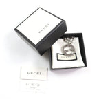 Gucci Interlocking G Arabesque Long Chain Necklace 925 Sterling Silver — view 2