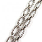 Gucci Interlocking G Arabesque Long Chain Necklace 925 Sterling Silver — view 7