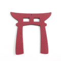Hermes Petit H Anemone Rouge Granada Torii Veau Epsom Bag Charm