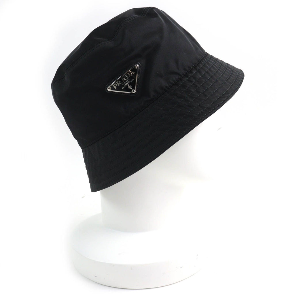 Prada Re-Nylon Bucket Hat Black — view 3