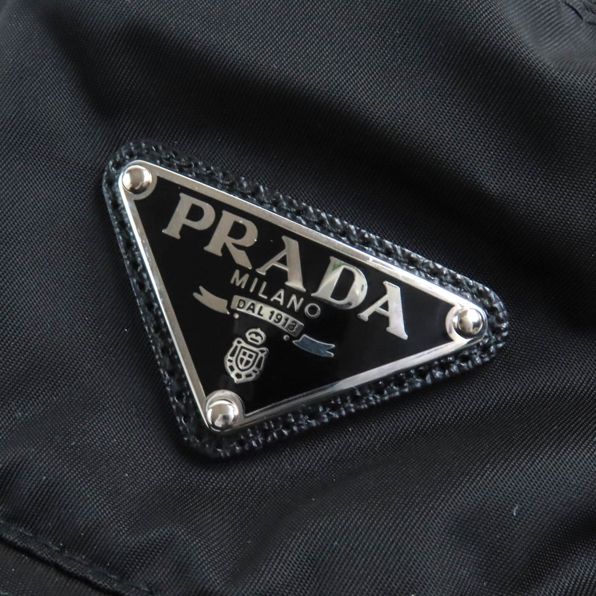 Prada Re-Nylon Bucket Hat Black — view 7