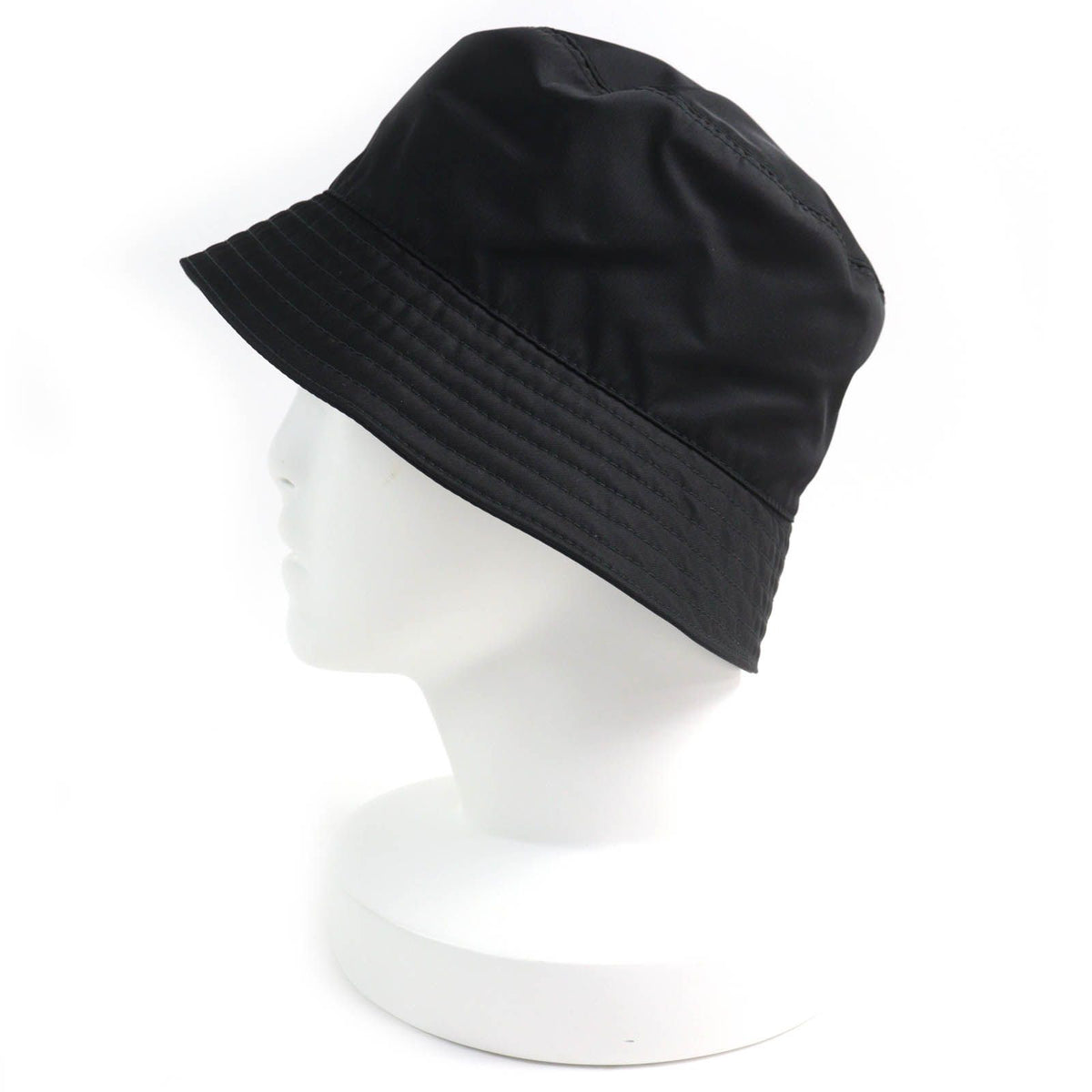 Prada Re-Nylon Bucket Hat Black — view 4
