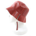 Loewe Lambskin Anagram Patched Fisherman Hat Bucket Hat Terracotta 57