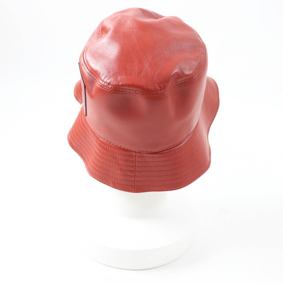 Loewe Lambskin Anagram Patched Fisherman Hat Bucket Hat Terracotta 57 — view 5