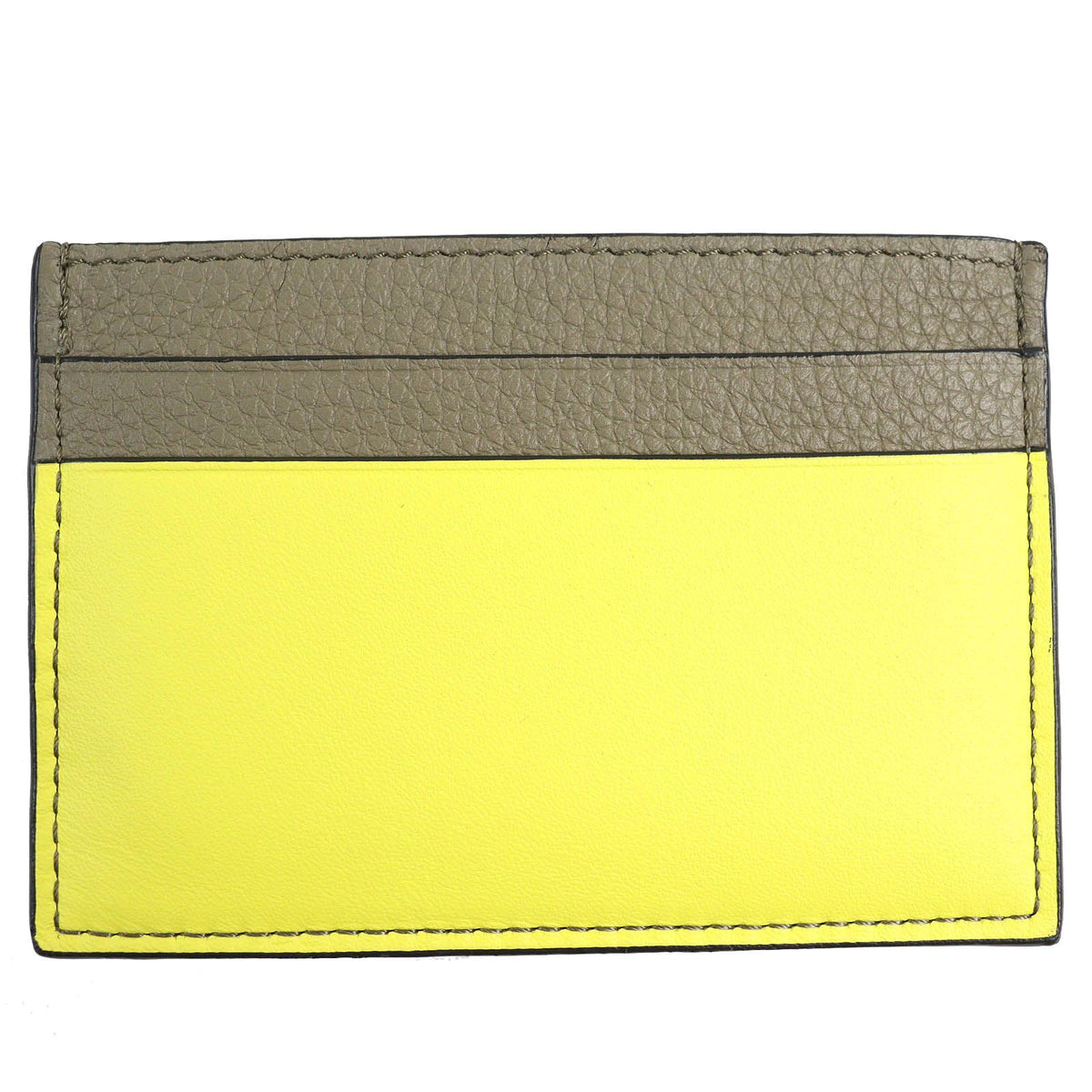 Loewe Signature Plain Cardholder Card Case Logo Leather — view 3