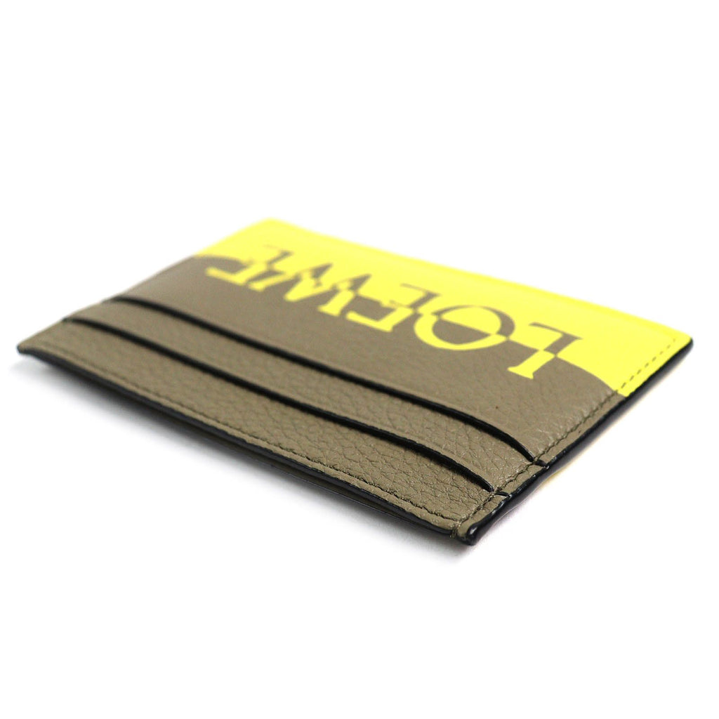 Loewe Signature Plain Cardholder Card Case Logo Leather — view 4