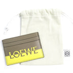 Loewe Signature Plain Cardholder Card Case Logo Leather — view 2