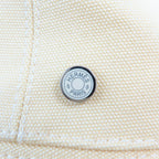 Hermes Calvi Cotton 100% Sellier Bucket Hat Yellow 57 — view 8