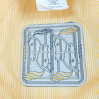 Hermes Calvi Cotton 100% Sellier Bucket Hat Yellow 57 — view 7