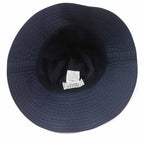 Hermes Silver Hat with Belt Navy Light Blue 56 — view 6