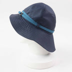 Hermes Silver Hat with Belt Navy Light Blue 56 — view 2
