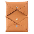 Hermes Calvi Gold Veau Epsom Card Case Coin Purse — view 5