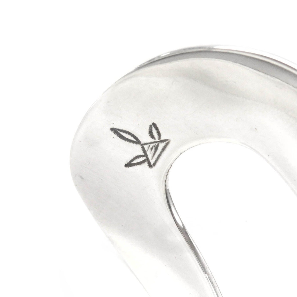 Hermes Toareg Bracelet Bangle Silver — view 5