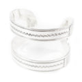 Hermes Toareg Bracelet Bangle Silver