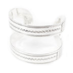 Hermes Toareg Bracelet Bangle Silver