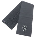 Louis Vuitton Echarpe LV Harmony Wool 100% Logo Patch Scarf Gray — view 3