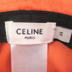 Celine Logo Print Quilted Bucket Hat Black — view 6