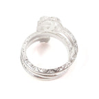 Gucci Double G Key Motif Ring Silver — view 3