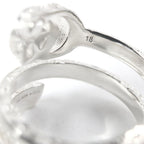 Gucci Double G Key Motif Ring Silver — view 6