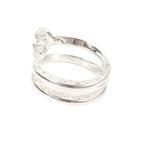 Gucci Double G Key Motif Ring Silver — view 2