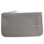 Hermes Dogon GM Duo Gris Meyer Silver Sellier Buttons Togo Wallet — view 8